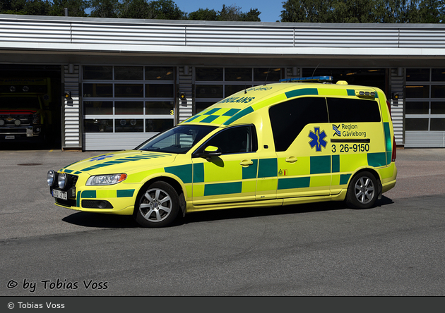 Gävle - Landstinget Gävleborg - Ambulans - 3 26-9160