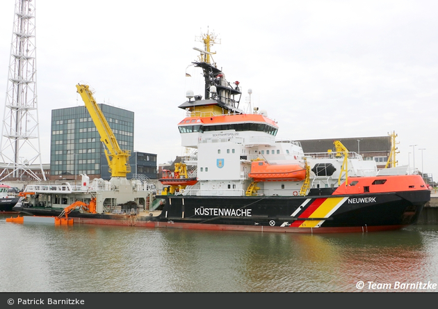 WSA Cuxhaven - Gewässerschutzschiff - Neuwerk