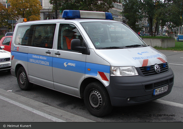 München - Münchner Verkehrsgesellschaft - Unfallhilfswagen (a.D.)