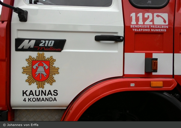 Kaunas - Priešgaisrinės Gelbėjimo - HLF