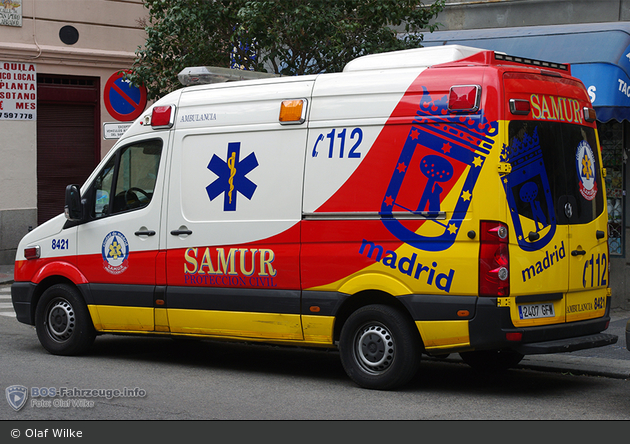 Madrid - SAMUR - RTW - 8421