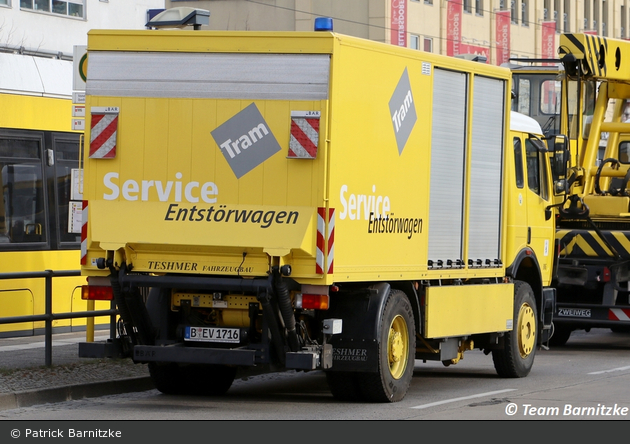 Berlin - Berliner Verkehrsbetriebe - RW-Schiene (B-EV 1716)
