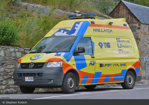 Escaldes-Engordany - Servei Urgent Mèdic - RTW - A-03