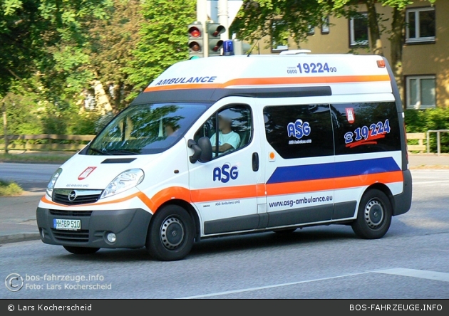 ASG Ambulanz - KTW 02-01 (a.D.) (HH-BP 510)
