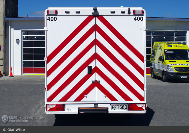 Masterton - Wellington Free Ambulance - RTW - 400 (a.D.)