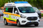 Krankentransport ABC Ambulance - Ford Transit Custom - KTW (B-VK 730)