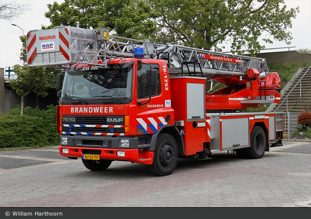 Katwijk - Brandweer - DLK - 16-1752