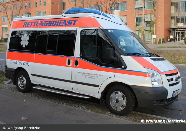 Krankentransport Berliner Rettungsdienst Team - BRT-08 KTW