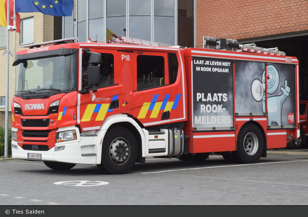 Leuven - Brandweer - HLF - P18