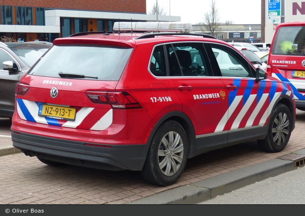 Rotterdam - Veiligheidsregio Rotterdam-Rijnmond - Brandweer - KdoW - 17-9198