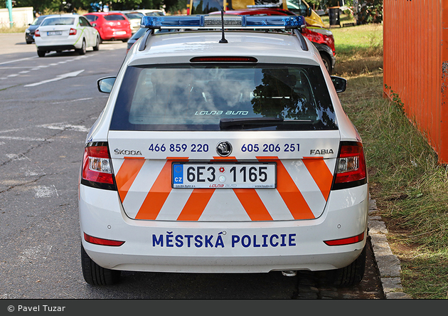Pardubice - Městská Policie - 6E3 1165 - FuStW