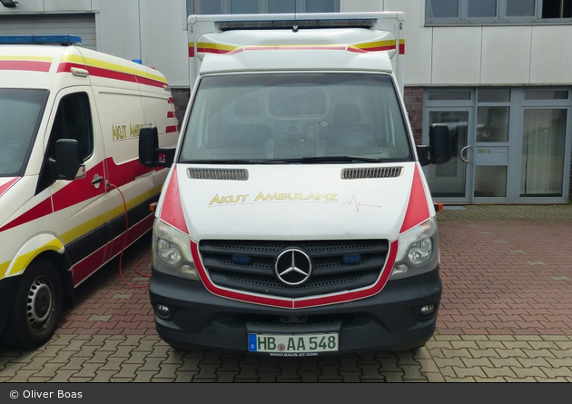 Bremen - Akut Ambulanz - RTW (HB-AA 548)