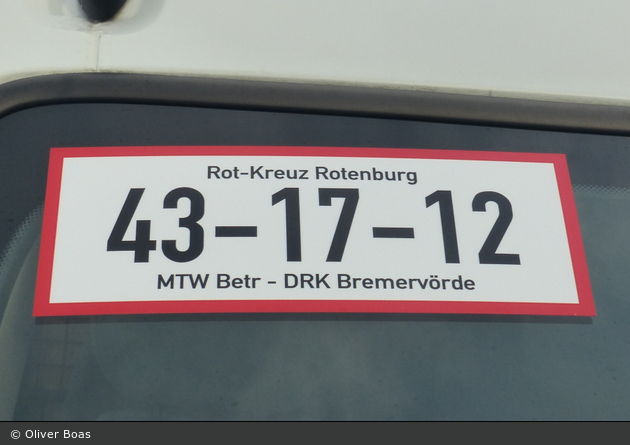 Rotkreuz Rotenburg 43/17-12