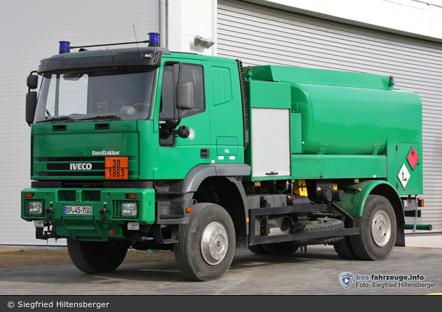 BP45-700 - Iveco EuroTrakker 190 E 30 - Flugfeldtankwagen