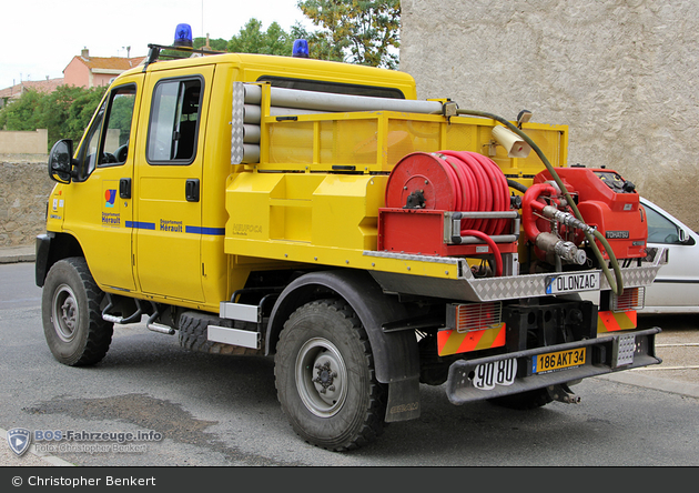 Olonzac - Département Hérault Forestiers Sapeurs - KLF-Waldbrand