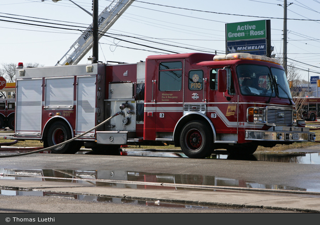 Mississauga - Fire & Emergency Services - Pumper 110 (a.D.)