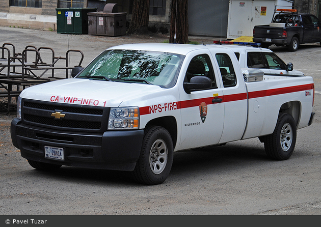 Yosemite Village - National Park Service - Fire Operations - Info Car 001