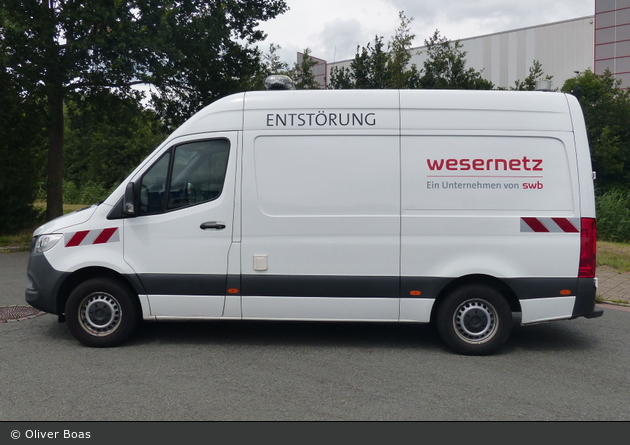 Bremen - Wesernetz - Mercedes Benz Sprinter 316 CDI - Entstörungsdienst (HB-SW 795)