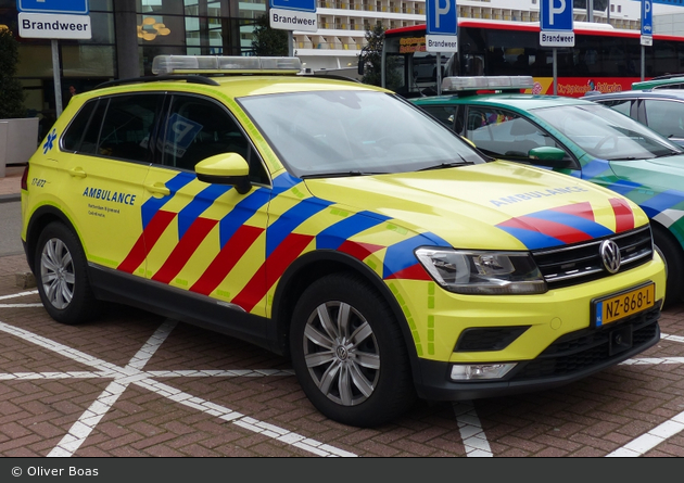 Rotterdam - Veiligheidsregio - Geneeskundige Hulpverleningsorganisatie in de Regio - KdoW - 17-872