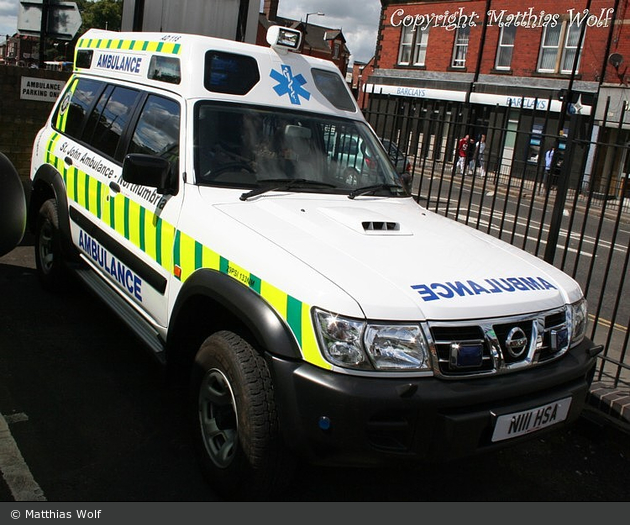 Newcastle - St. John Ambulance - MZF