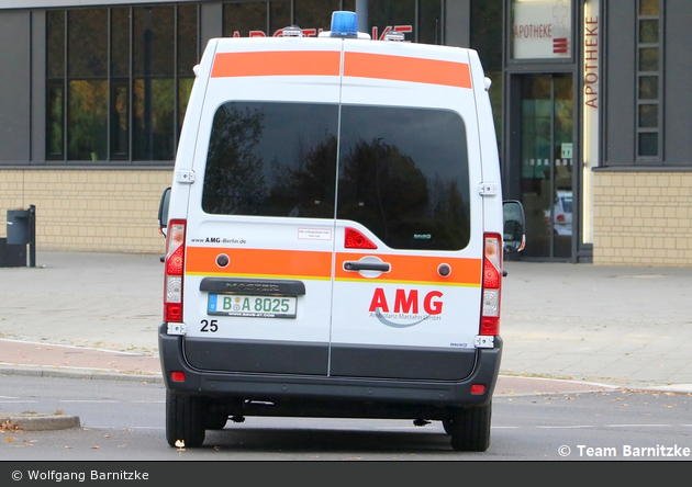 Krankentransport AMG - KTW 25 (B-A 8025)