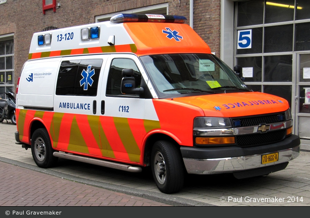 Amsterdam - Ambulance Amsterdam - RTW - 13-120 (a.D.)