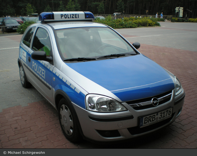 BRB-3176 - Opel Corsa C - FuStW - Brandenburg a.d. Havel (a.D.)