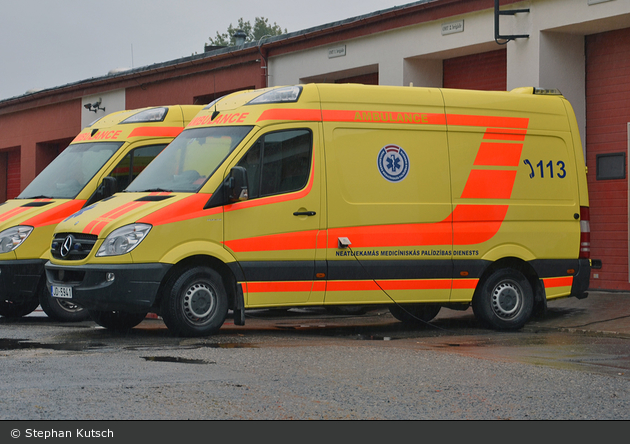 Valmiera - Neatliekamās Medicīniskās Palīdzības Dienesta - RTW