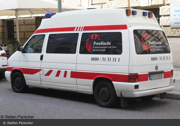 Krankentransport Preußische Krankentransport und Taxi-Betriebs GmbH - KTW