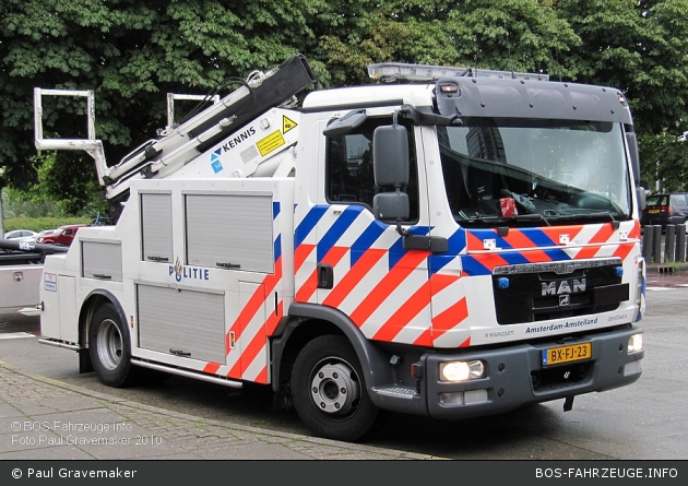 Amsterdam-Amstelland - Politie - Abschleppfahrzeug - 9612