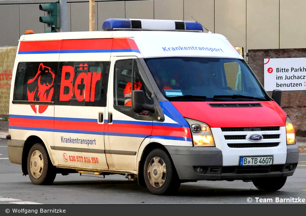 Krankentransport Bär - KTW (B-TB 4607)