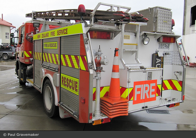Washdyke - New Zealand Fire Service - Pump Rescue Tender - Washdyke 817