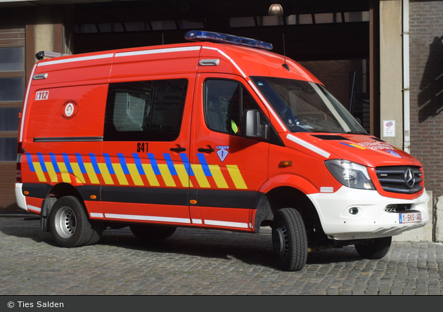 Bruxelles - Service d'Incendie et d'Aide Médicale Urgente - GW-Höhenrettung - S41