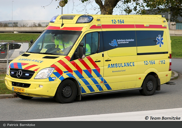Hoofddorp - Ambulance Amsterdam - RTW - 12-164 (a.D.)