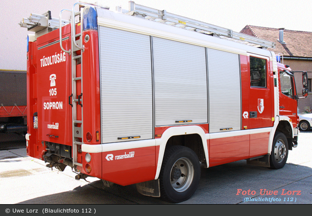 Sopron - Tűzoltóság - TLF 4000 - 1