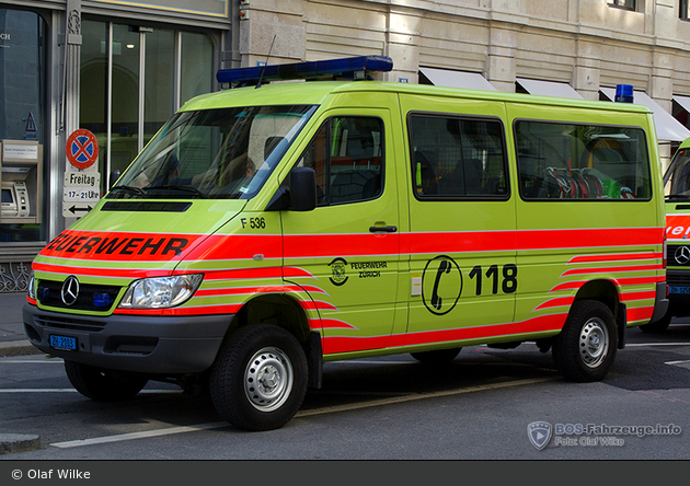 Zürich - Schutz & Rettung - VAF - F 536