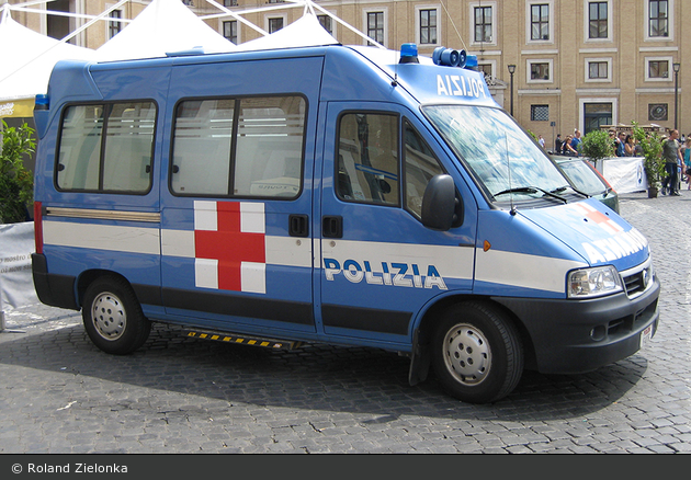 Roma - Polizia di Stato - Servizio Sanitario - RTW