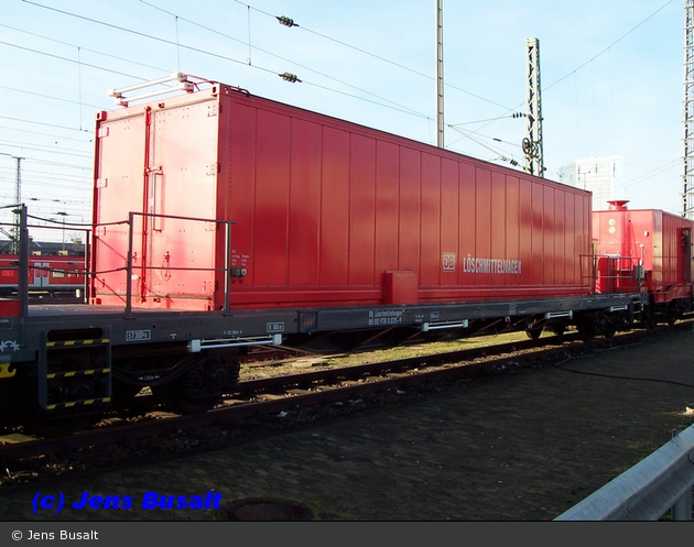 Mannheim - Deutsche Bahn AG - Rettungszug (Löschmittelwagen)