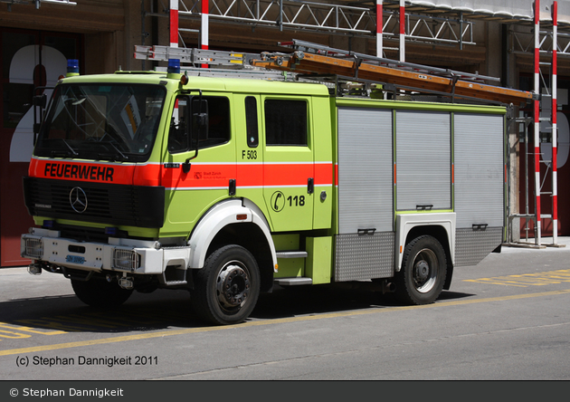 Zürich - Schutz & Rettung - TLF - F 503 (a.D.)