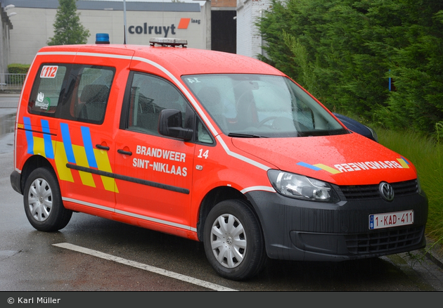 Sint-Niklaas - Brandweer - PKW - N14