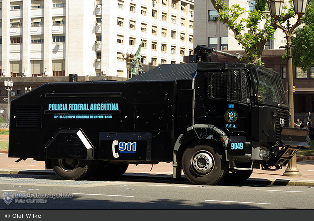 Buenos Aires - Policía Federal Argentina - WaWe - 9049