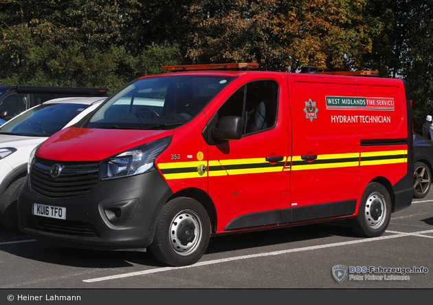 Birmingham - West Midlands Fire Service - Van