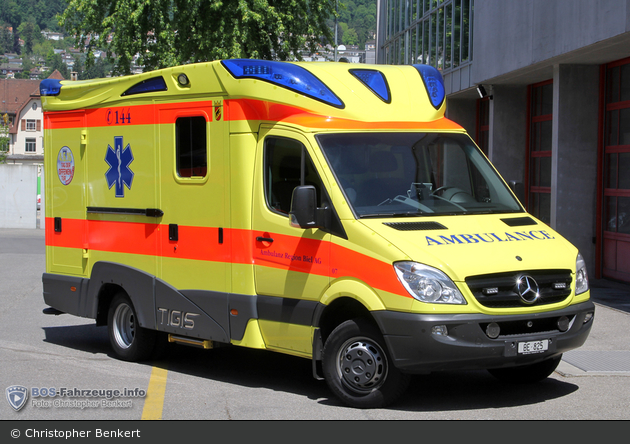 Biel/ Bienne - Ambulanz Region Biel - RTW - Cephalo 07