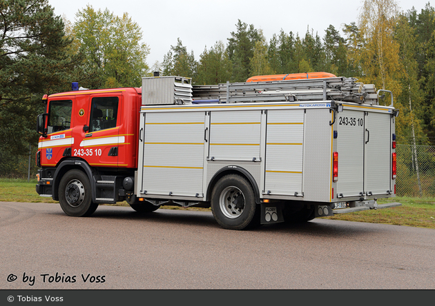 Österbymo - Räddningstjänsten Ydre - Släck/Räddningsbil - 2 43-3510
