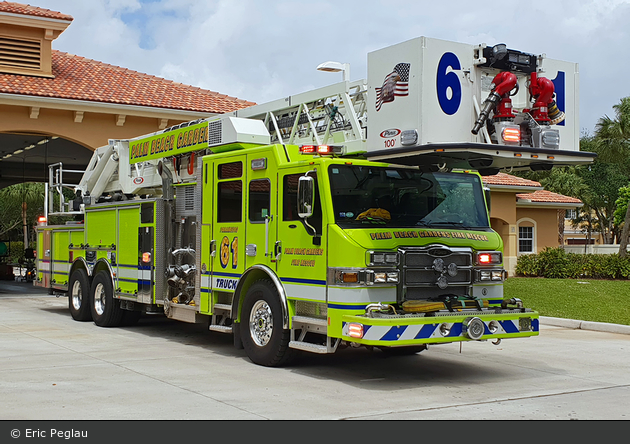 Palm Beach Gardens - Palm Beach Gardens Fire Resue Department - Truck 061