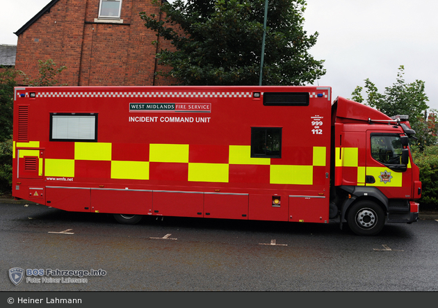 Birmingham - West Midlands Fire Service - ICU