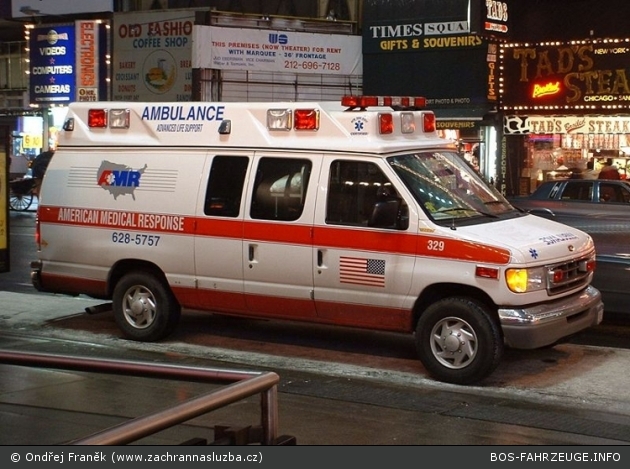 NYC - Brooklyn - American Medical Response - Ambulance 329 - RTW