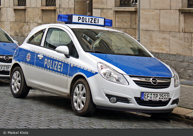 Gera - Opel Corsa D - FuStW (a.D.)