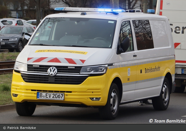 Berlin - Berliner Verkehrsbetriebe - Betriebsaufsicht (B-EV 2067)