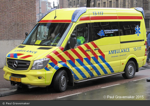 Amsterdam - Ambulance Amsterdam - RTW - 13-117